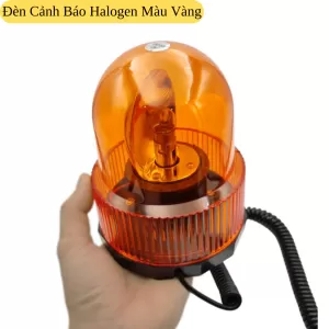 Đèn Cảnh Báo Halogen Màu Vàng